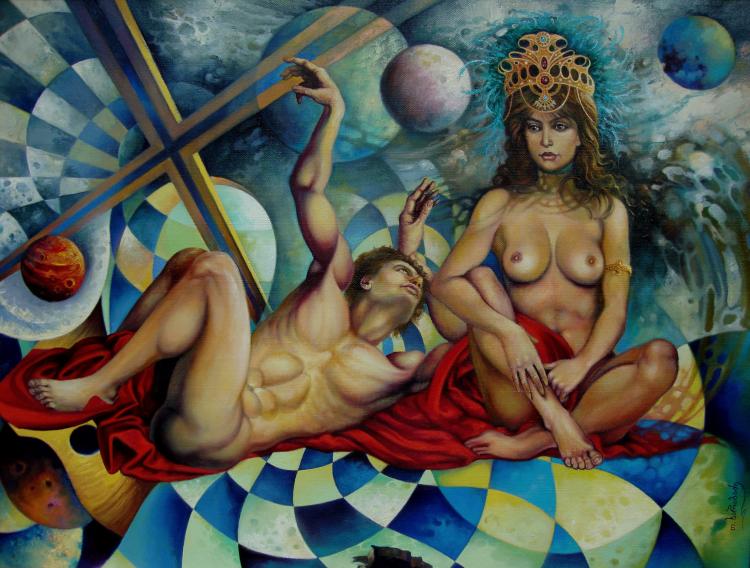 Man And The Universe (Love) by Kharabadze Teimuraz